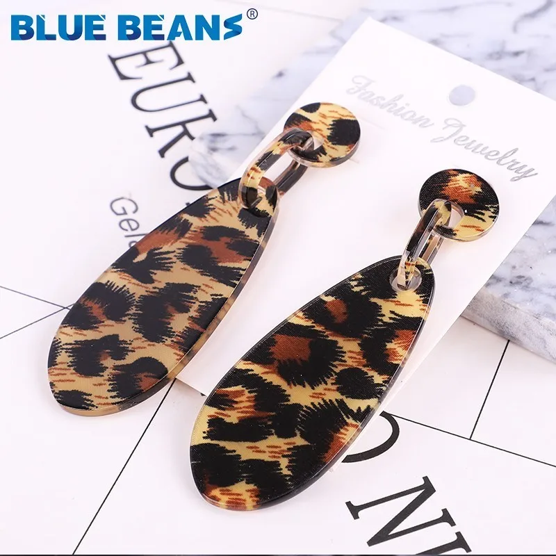 

Acrylic Drop Earrings Bohemian 2019 Fashion Women Geometric trendy Big Long Earings Gifts luxury Acetate Jewelry Statement cc