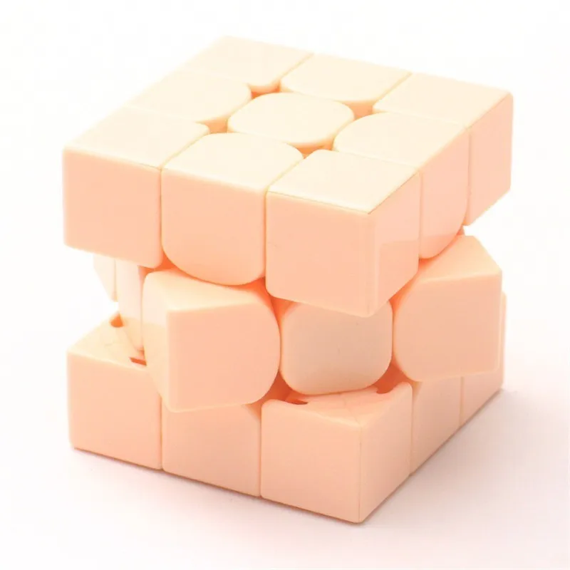 

QiYi Valk 3 Mini 474MM 3x3x3 Mai Shen Cube Rose Powder 3 Steps Magic Cube With Slip Anniversary Edition Magic Cube Hand Spinner