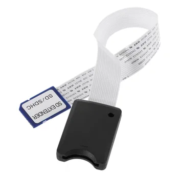 

CYSM Standard SD SDHC Memory Card Kit Male to SD Female Soft Flat FPC Extension Cable Extender 25cm