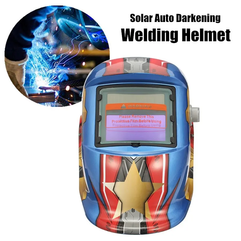 

New Arrival Full Range UV/IR Protective Grinding Welders Masks Solar Auto Darkening Welding Welders Helmet Tig Mask