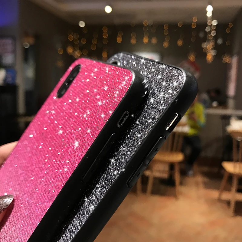 

Glitter Gradient Sequins Case For Xiaomi Redmi Note 6 pro MI A2 8 lite 6X 5X A1 Note 3 MI8 SE PRO Soft Silicone TPU Capa Cover