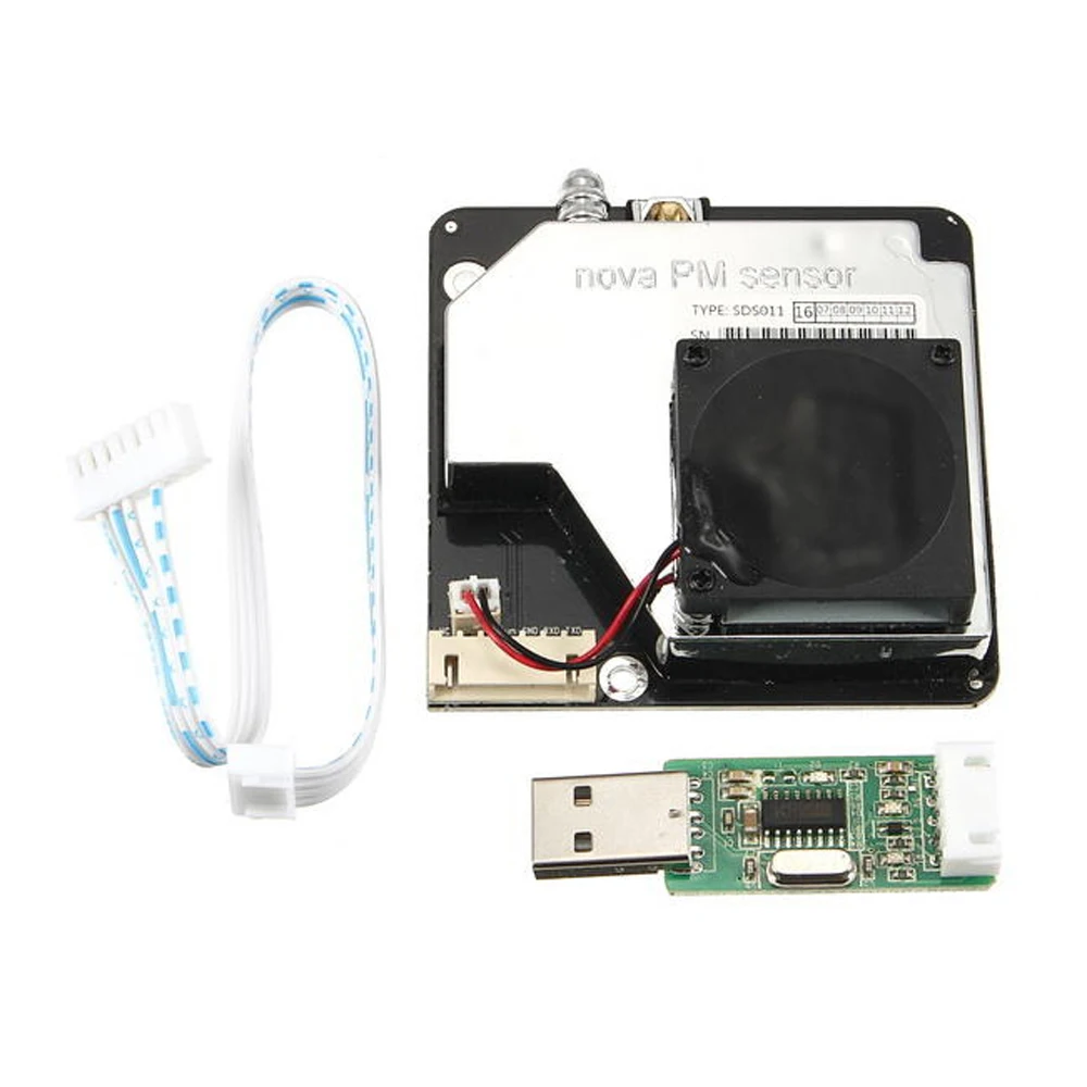 

PM2.5 High Precision Air Quality Detection Dust Digital Output Sensor Module SDS011 Sensor SDS011