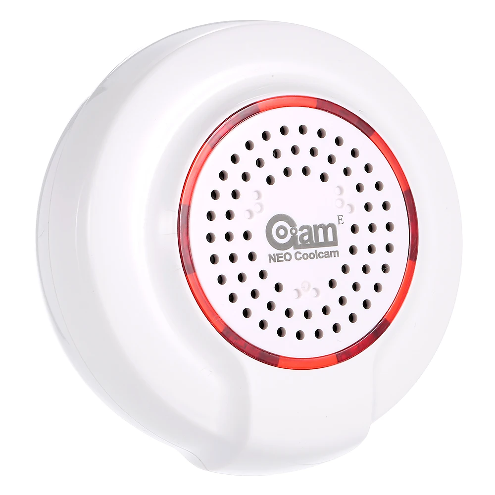 

NEO Z-wave Plus Intelligent Wireless Home Automation Siren Alarm Sensor Compatible with 300 Series and 500 Series Alarm Sensor