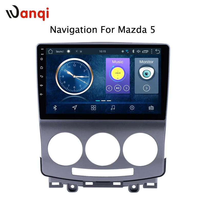 Sale Android 8.1 Car Radio DVD Player for Mazda 5 2005-2010 GPS Glonass Navigation Audio Video SWC 0