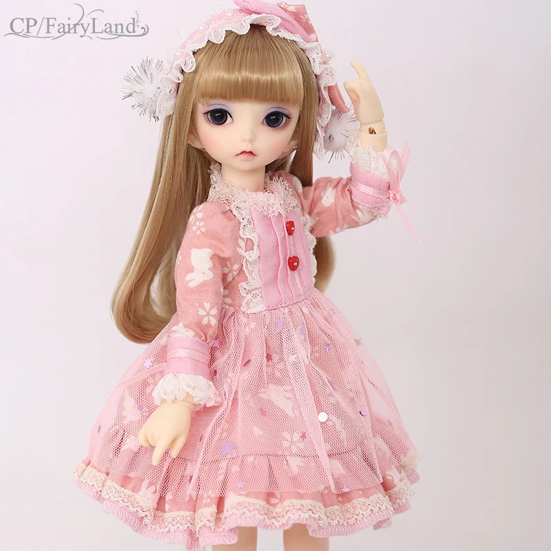 Fairyland Littlefee Luna Fullset костюм 1/6 bjd куклы napi linachouchou yosd bwy lati bluefairy парики глаза Обувь