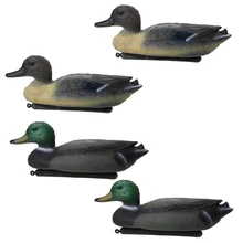 Perfeclan Lightweight Floating 14' Hunting Male Mallard Drake 3D Duck Decoy - 4 Pcs Duck Decoy Duck Hunting Decoy hunting gadwall duck decoy electric flying duck motorized duck decoy with remote control