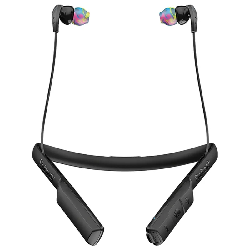 

Skullcandy Sports WIRELESS Bluetooth Earphones Waterproof Neckband Earbuds with Microphone MIC Volume Control Bluetooth 4.1