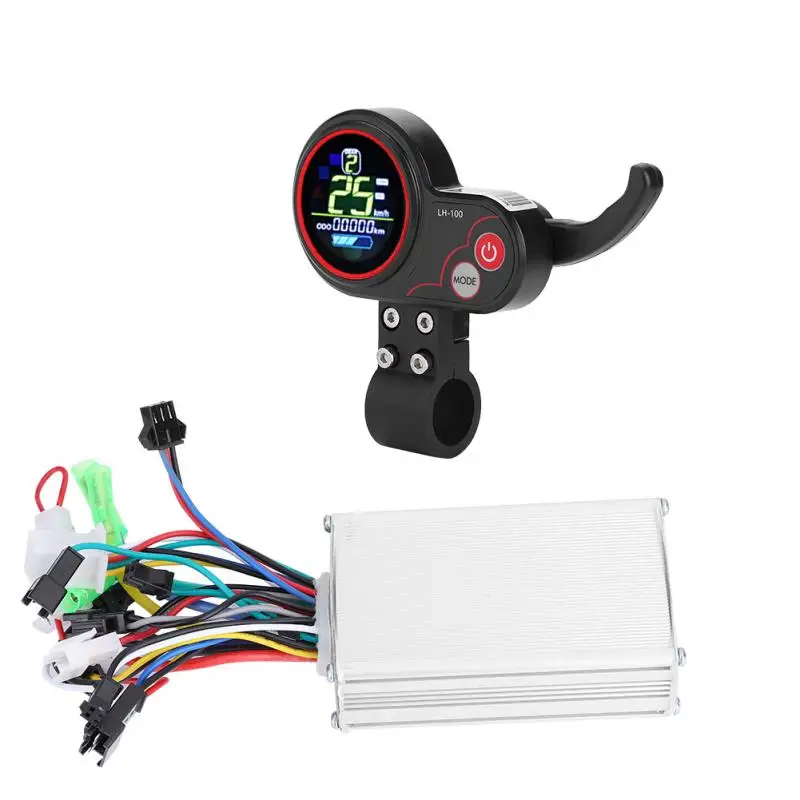 Discount 24V 36V 48V 60V Electric Bicycle Bike Scooter Controller LCD Display Control Panel with Shift Switch E-bike Accessories 1