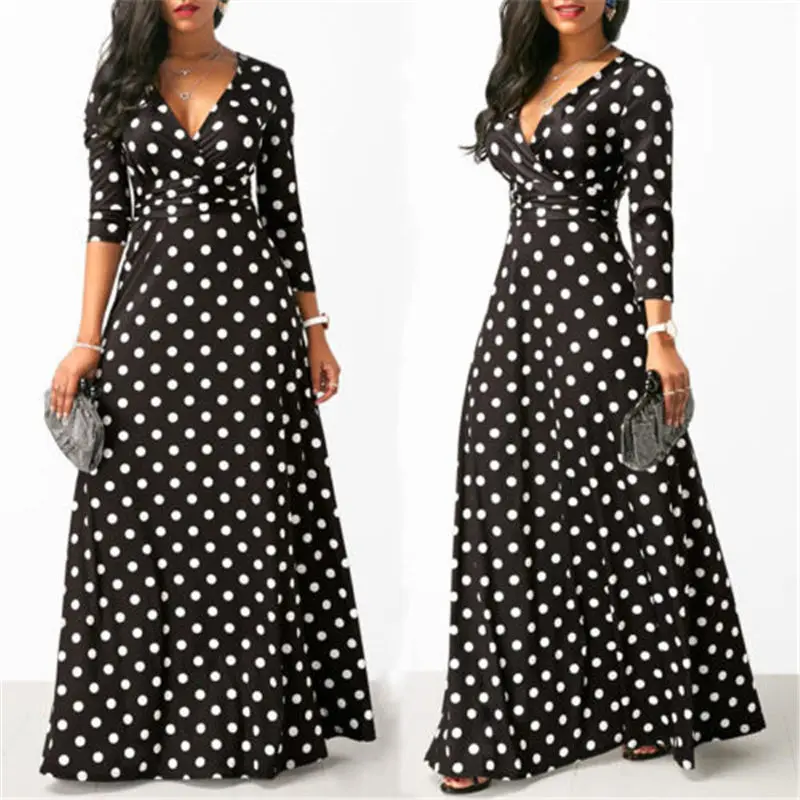 

Europe America vest dresses printing halter vestido sleeveless long dress without belt clothing vestidos
