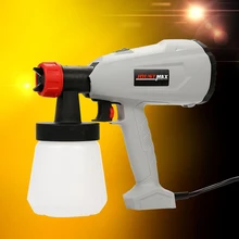 Высокое давление безвоздушный HVLP Электрический распылитель краски пистолет для окрашивания автомобилей деревянная мебель стены деревообрабатывающий Пескоструйный пистолет