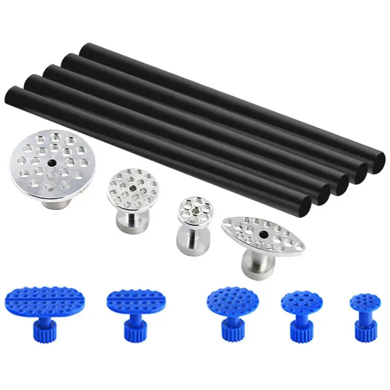 Tools Dent Removal Paintless Dent Repair Tools Dent Puller Tabs Suction Cup Hand Tools Kit for Slide Hammer Hand Lifter