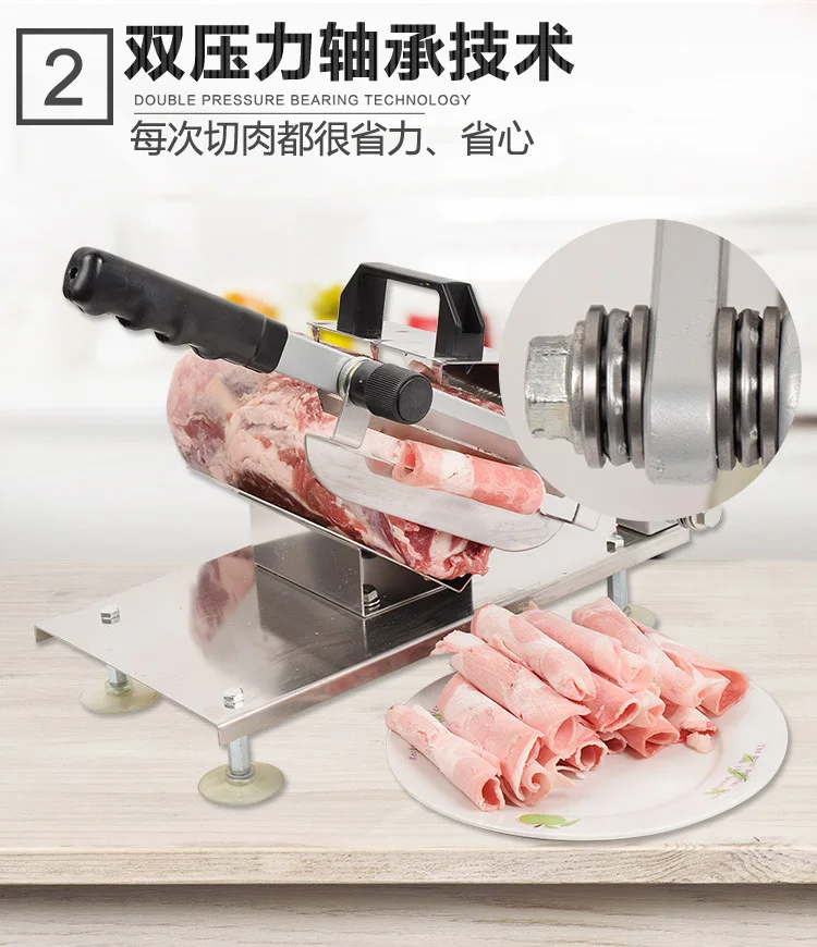 Главная ручная ломтерезка для мяса Малый говядины крупного рогатого скота