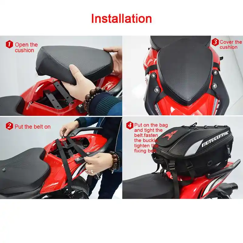 motocentric tail bag
