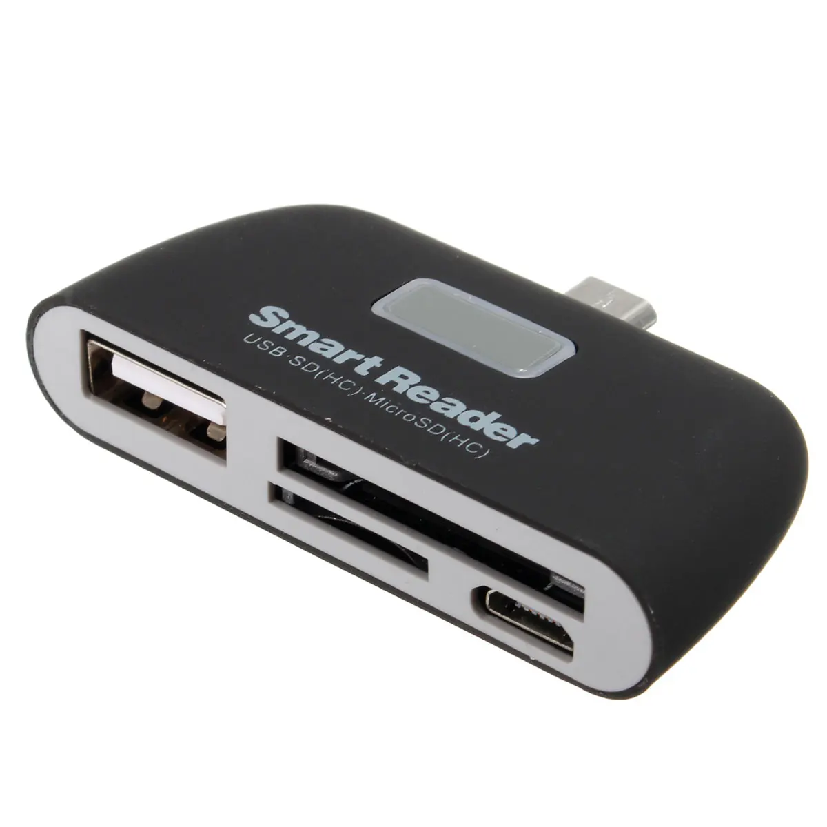 Универсальный Micro USB SD TF кардридер адаптер разъем светодиодный светильник OTG USB2.0 высокая скорость для samsung Edge Android смартфон
