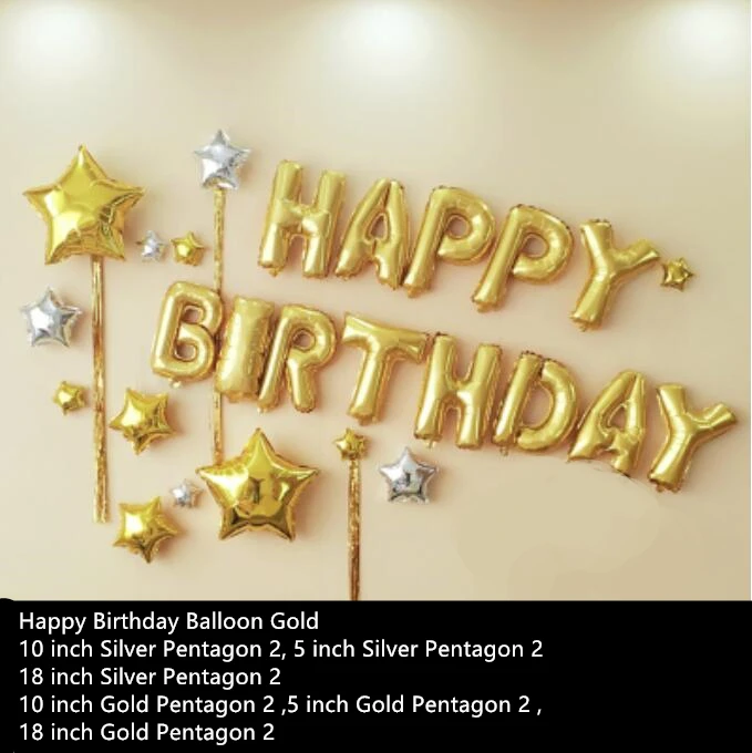 

Aluminum Foil Letter Balloon Holiday Birthday party Latex Balloons Wedding Romantic Scene Layout Decoration Balloon Combination