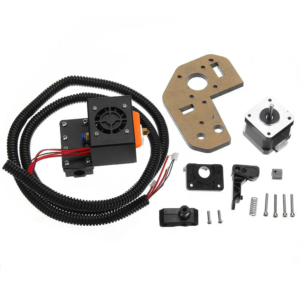 

3D Printer Extruder Remote Feeding Full Kit with 0.4mm Nozzle + 42 Stepper Motor Reprap Part Set 3D Printer Parts Accessories