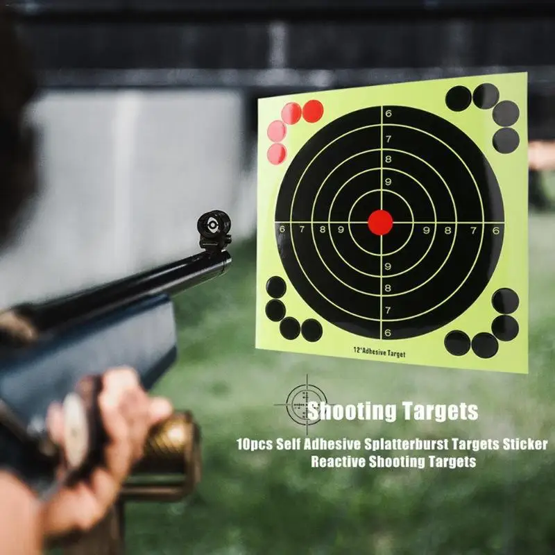 20 шт палочки брызги Bullseye реактивная самоклеющаяся стрельба цели для