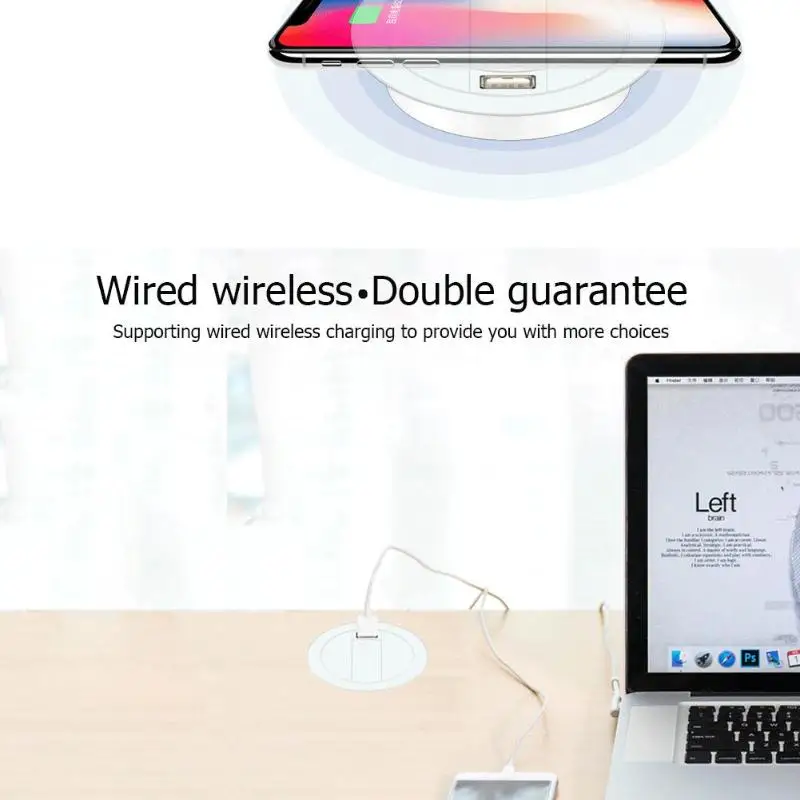 10 W Q1 USB ميناء سريع شحن الوسادة سطح المكتب اللاسلكية شاحن اللوحي عمود شحن ل فون MIX2S 10 W Q1 USB ميناء سريع شحن الوسادة سطح المكتب اللاسلكية شاحن اللوحي عمود شحن ل فون MIX2S