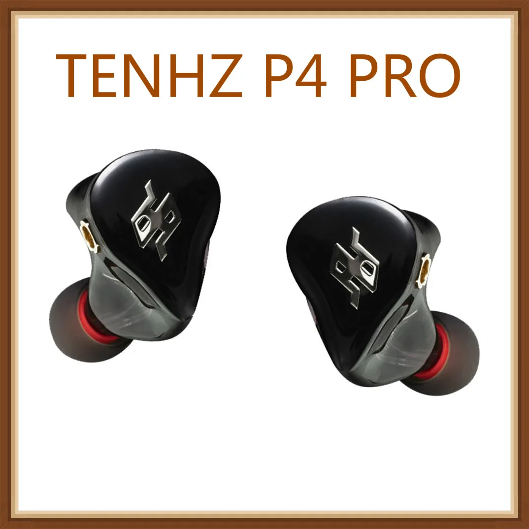 Наушники вкладыши TENHZ P4 PRO 4BA Knowles сбалансированные арматурные наушники с
