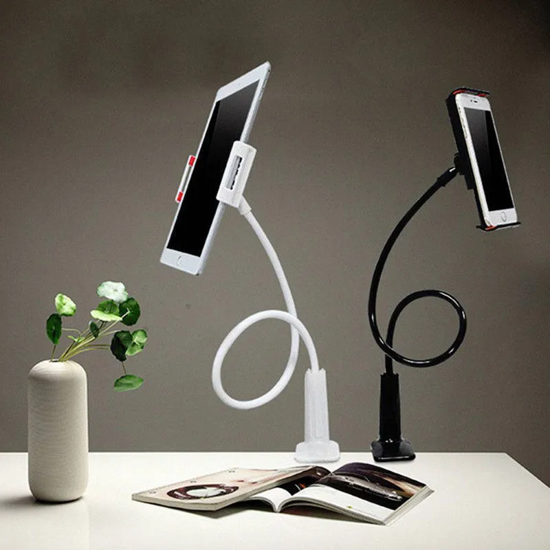 

Lazy Bed Desk Adjustable Phone Holder Car Clip Stand For Long Arm Rails