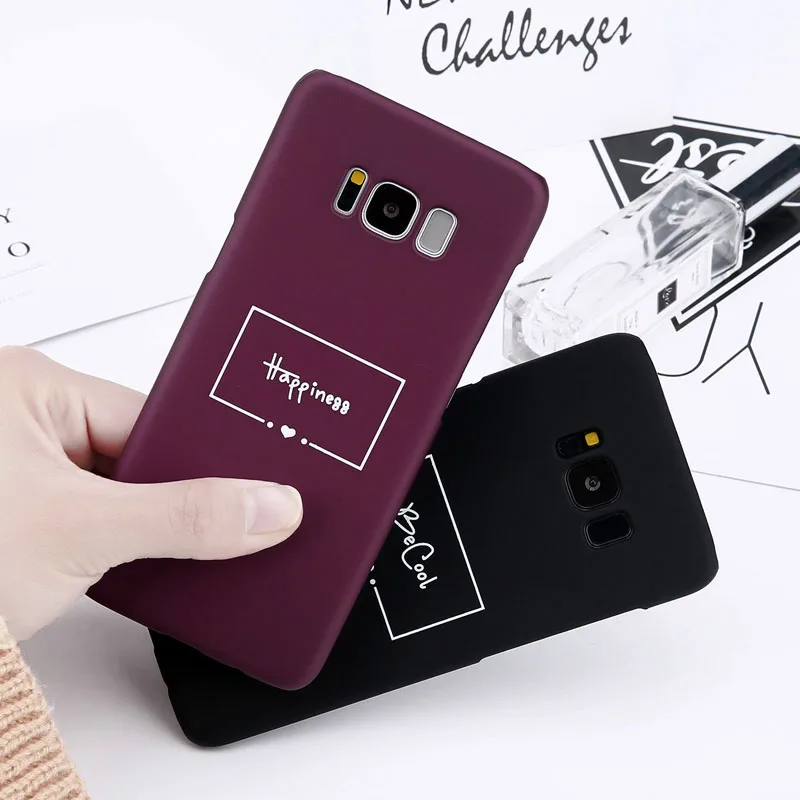 Lovebay Hard Couple Cases Cover for Samsung Galaxy S7 Edge S8 S9 Plus Note 8 9 Love Heart Style Fashion Simple Back Cover Shell Lovebay Hard Couple Cases Cover for Samsung Galaxy S7 Edge S8 S9 Plus Note 8 9 Love Heart Style Fashion Simple Back Cover Shell