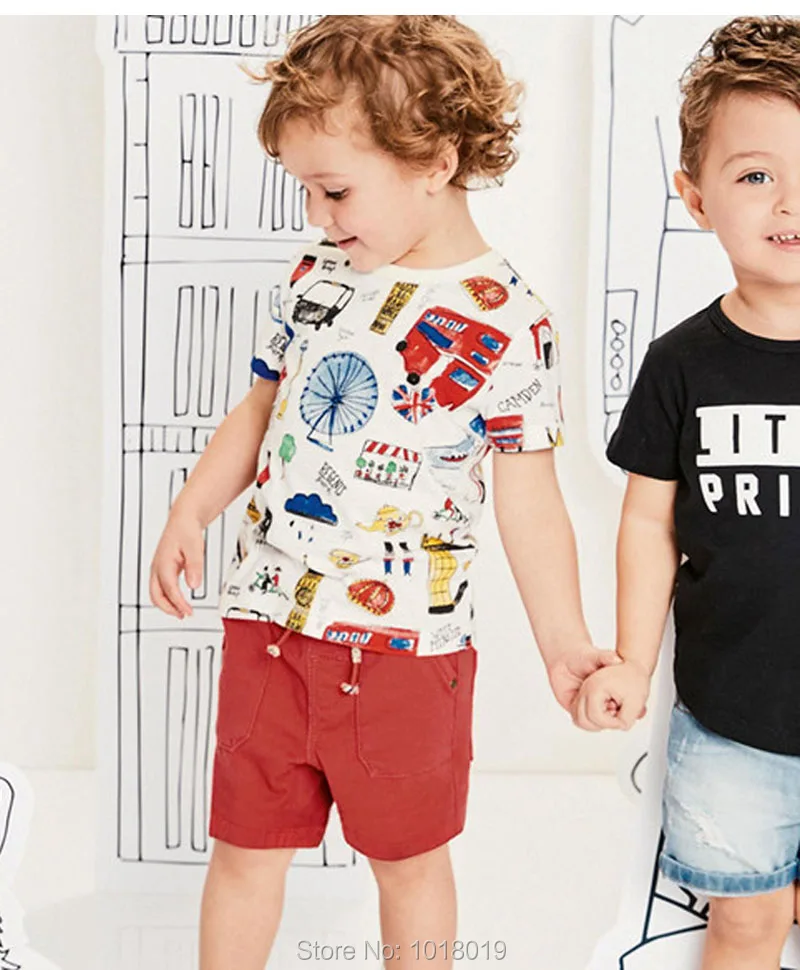 Solid Shorts Outfits Sets Efaster 2Pcs Toddler Baby Boys Flowers Print Shirt