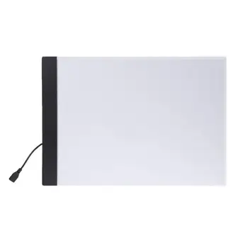 

Energy Saving USB Digital Tablets LED A4 Paper LED Copy Pad Art Drawing Tracing Stencil Writing Board Touch Type Artist Plate