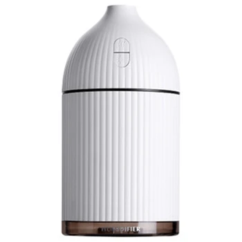 

300Ml Aromatherapy Diffuser Usb Ultrasonic Air Humidifier Mist Maker Aroma Essential Oil Diffuser For Home With Led Light