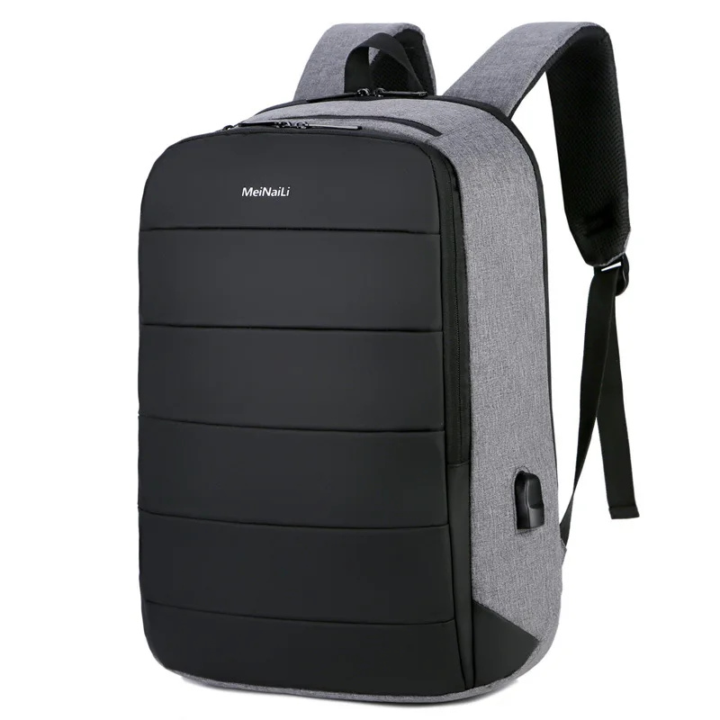 

Backpack Male New USB Charging Large Capacity Backpack Anti Theft Women Men School Bags for 15.6-inch Laptop New Design Package