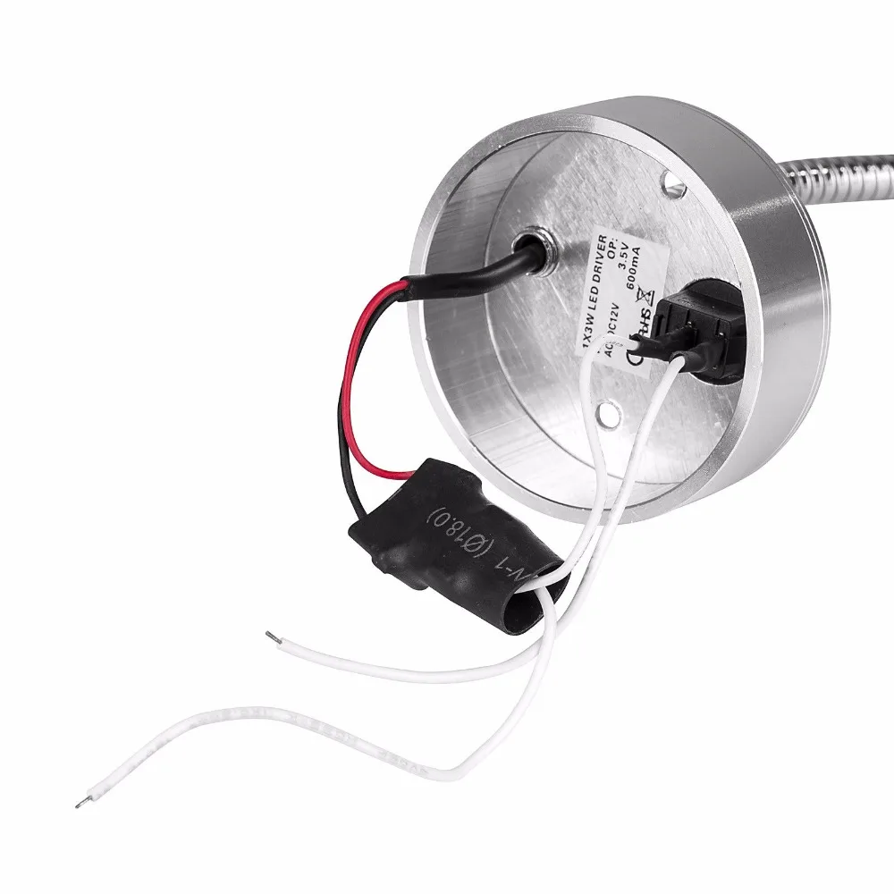 12V 170LM внутренний светодиодный прожектор для чтения Переключатель ВКЛ/ВЫКЛ Camper