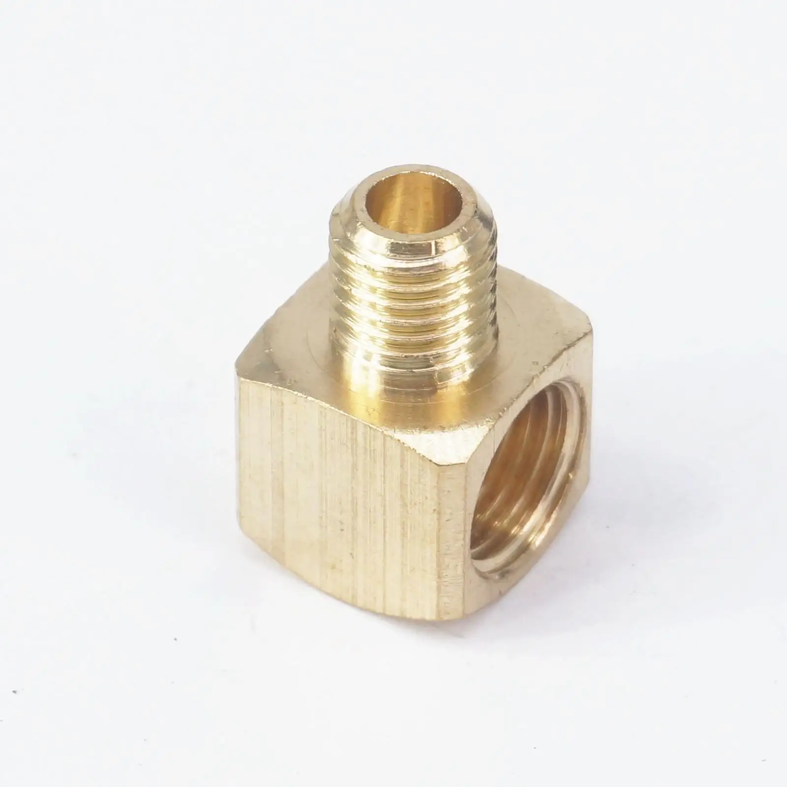 M8 мужчина к M10x1mm внутренняя резьба (под углом 90 градусов) для латунных фитингов