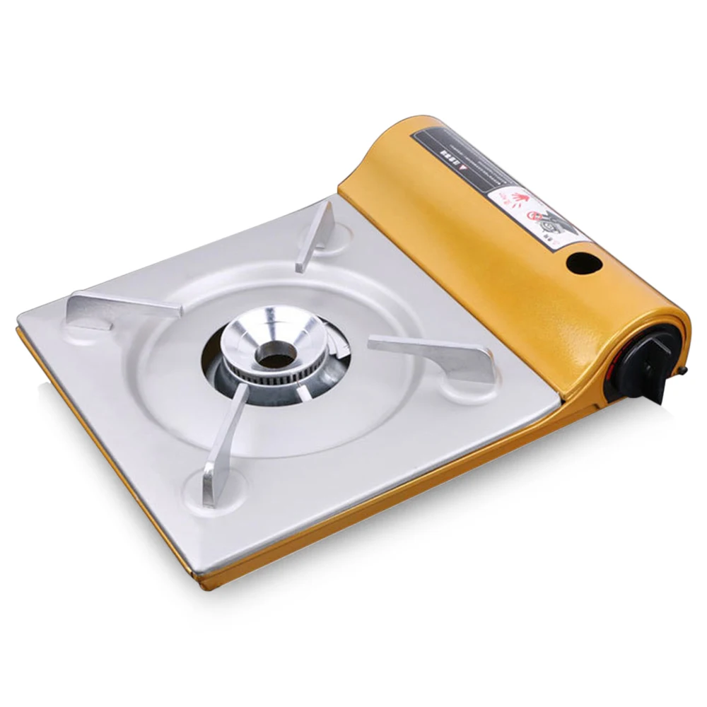 

Outdoor Portable Cassette Grill Gas Stove Ultra-thin Camping Hiking Travel Picnic Barbecue BBQ Gas Stove Furnace Cookware