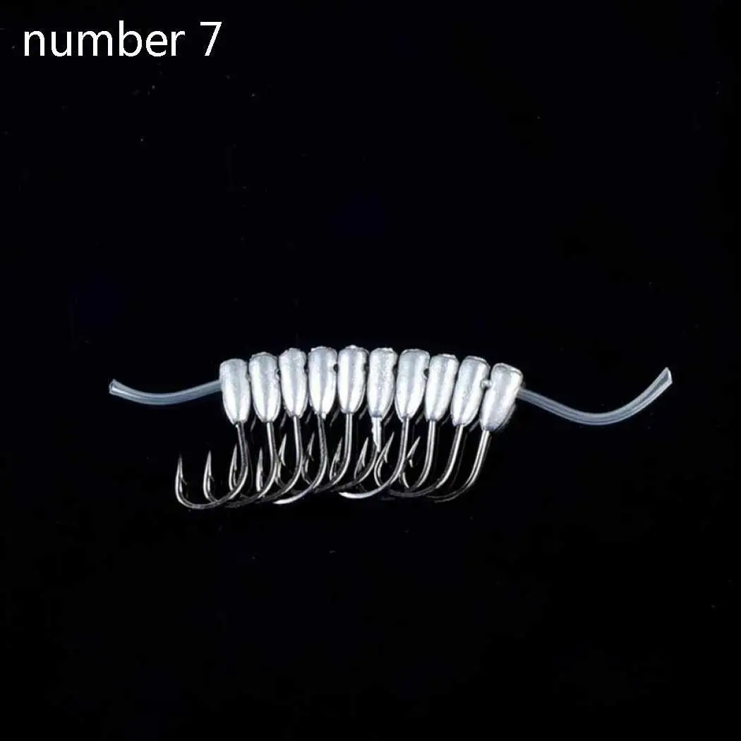 

New Creative Titanium Tungsten Steel Fishing Lures Hooks Fishing Freshwater Hooks Pack of Unisex Adults