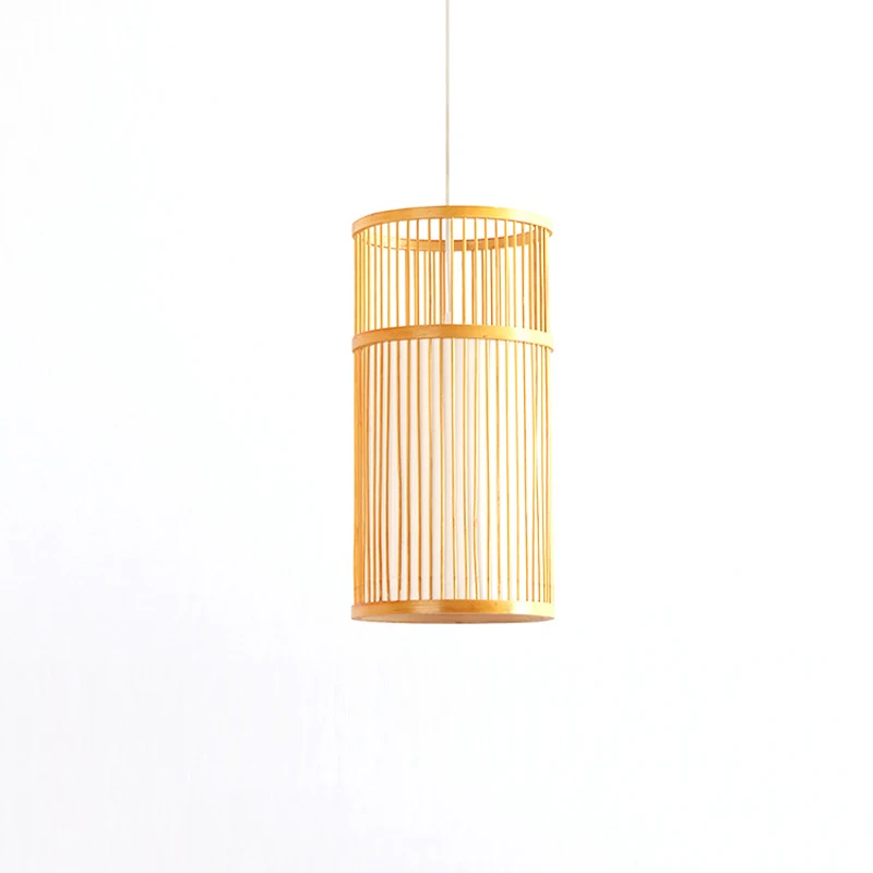 

SETTEMBRE Southeast Asian Japanese Modern Bamboo Chandelier Restaurant Light Wood Chandelier