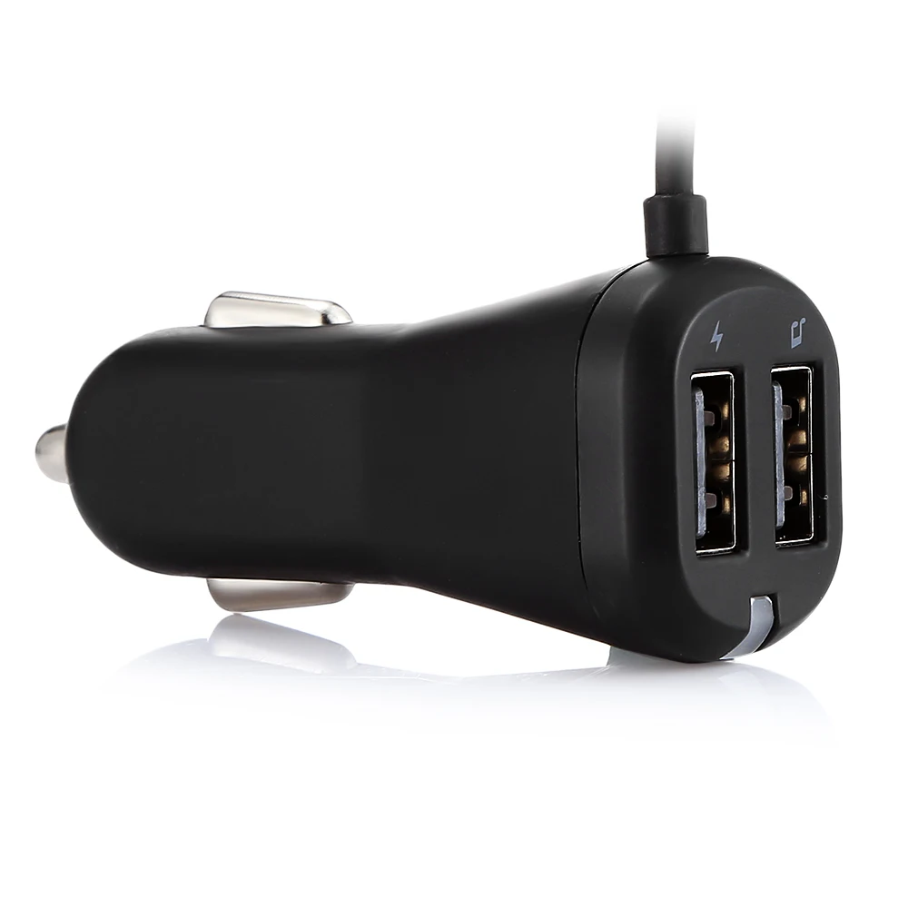 Universal 12V Bluetooth Car Kit Auto MP3 Music Player Dual USB Charger FM Transmitter Hands-free Call Cigarette Lighter