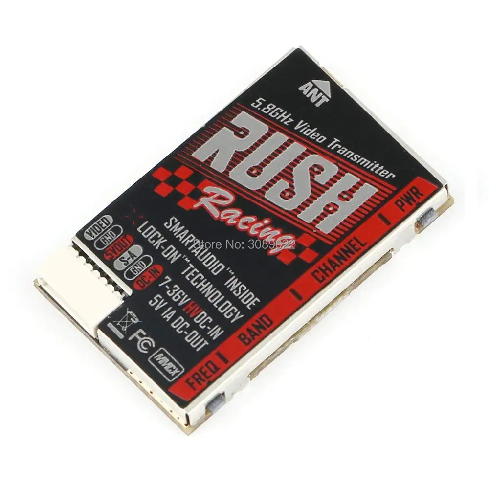 Передатчик RUSH VTX TANK Racing Edition передатчик 5 8 ГГц 48 каналов PIT/25/50/100/200 МВт 2S 8S с
