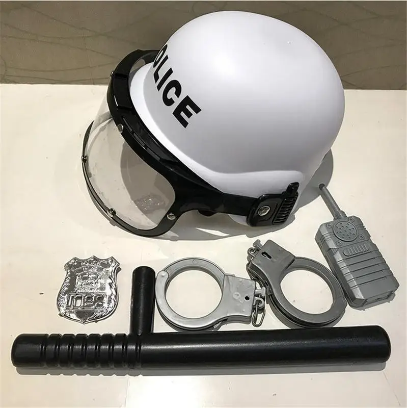 

Pretend Play Children Toys Uniform Caps Role Playing Kids Helmet Playset Kindergarten Parent-child Interaction Puzzle Toy