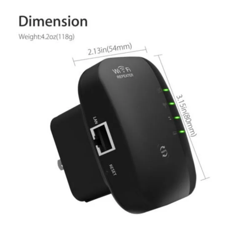 WIFI Range Extender Ретранслятор US/UK/AU Plug беспроводной усилитель 300 Мбит/с роутер
