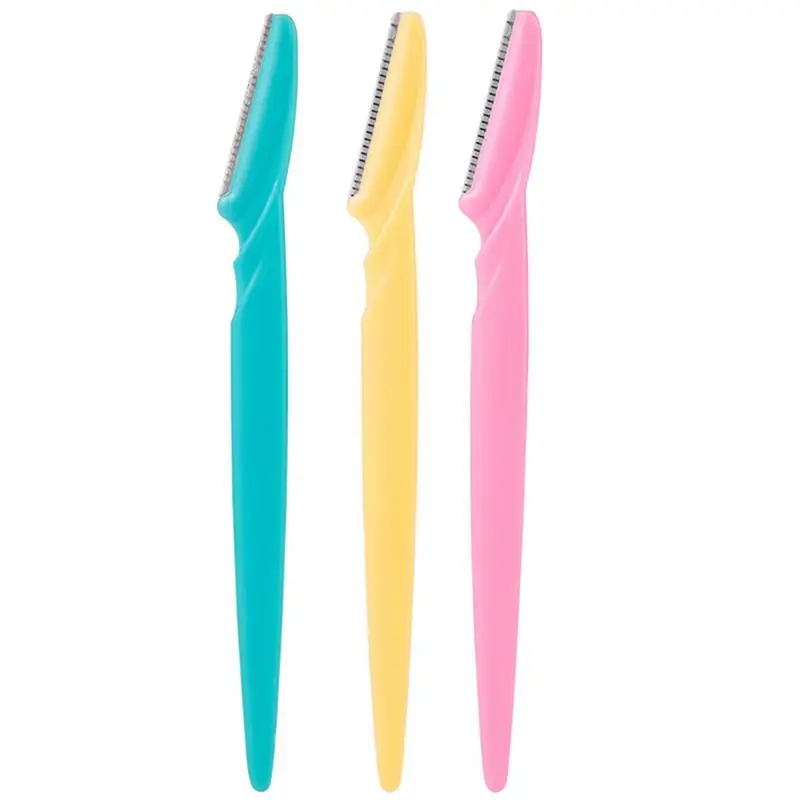 24pcs/Pack Portable Manual Colorful Stainless Steel Shaving Razor