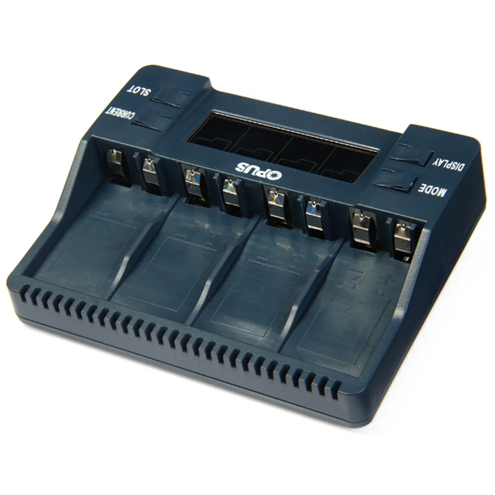 Опус BT C900 цифровой 4 слота ЖК дисплей 9 V li ion NiMh батарей Зарядное устройство ЕС США