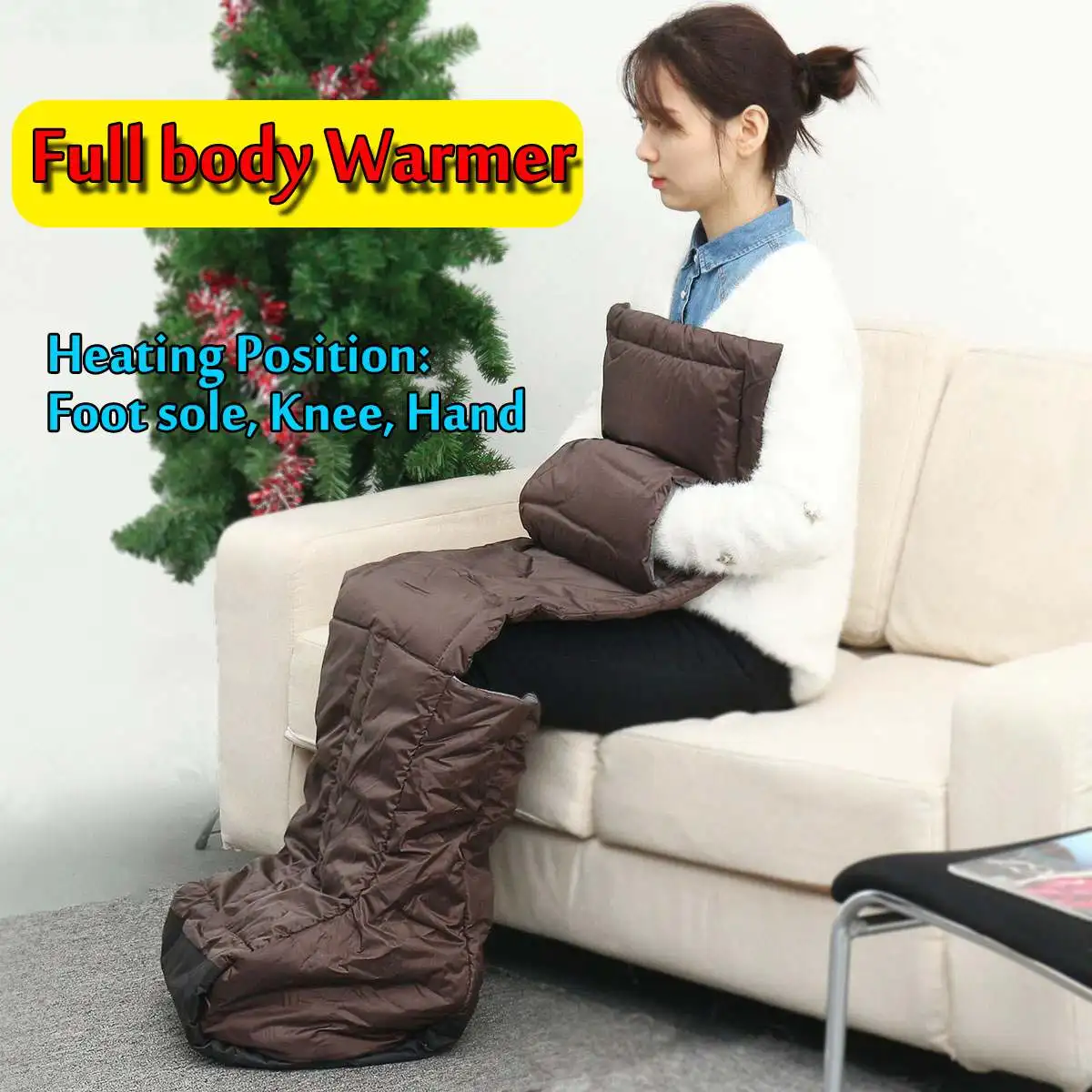 

USB Washable Hot Compress Acupoint Radiationless Thickening Full Body Warmer
