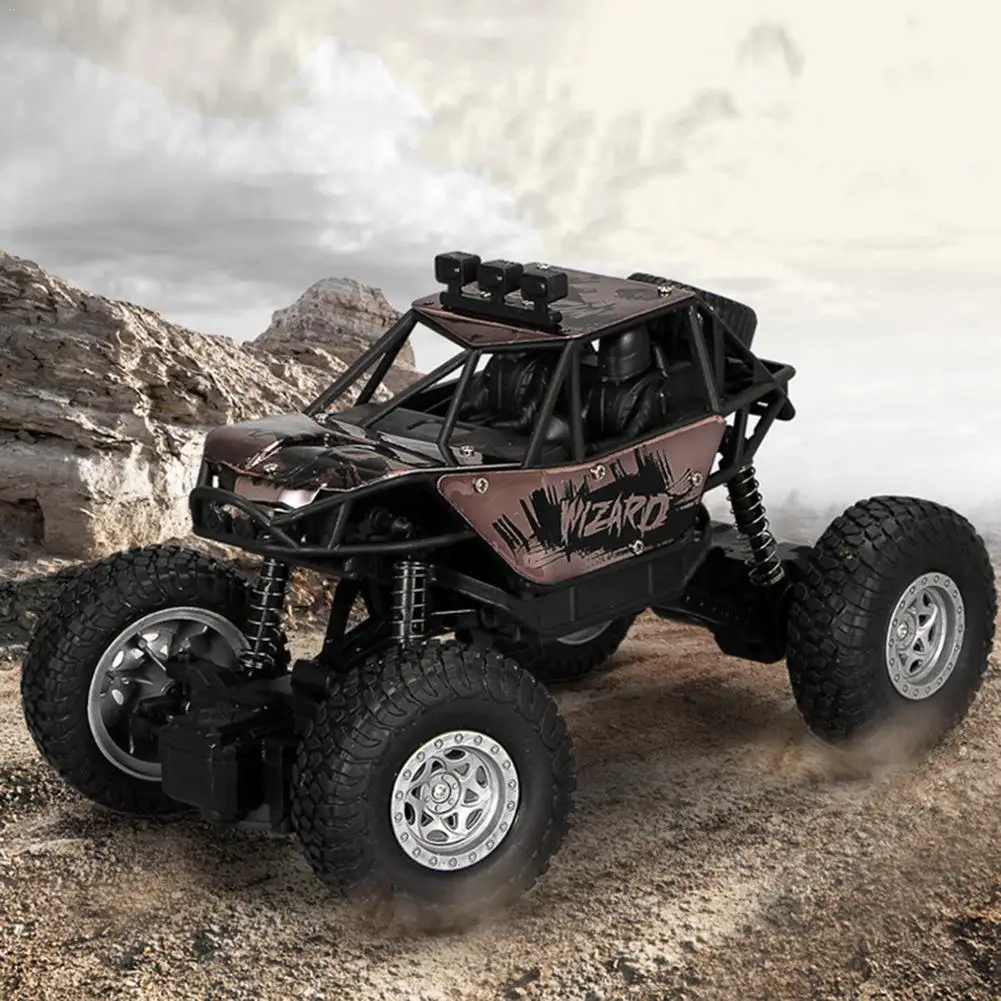Wireless Remote Control Car 2.4G 1:18 Electric Alloy High Speed Climbing Off Road Vehicle Children's RC Toy Model For Baby Kid | Игрушки
