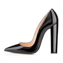 New Arrivals Black Patent Leather Square Heels Pumps Women Shoes Sexy Pointy Toe Chunky Heels Women Shoes High Heels Plus Size New Arrivals Black Patent Leather Square Heels Pumps Women Shoes Sexy Pointy Toe Chunky Heels Women Shoes High Heels Plus Size