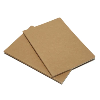 

1PCS notebook horizontal line inside page memo book retro daily memo kraft paper cover notebook 260 * 186mm