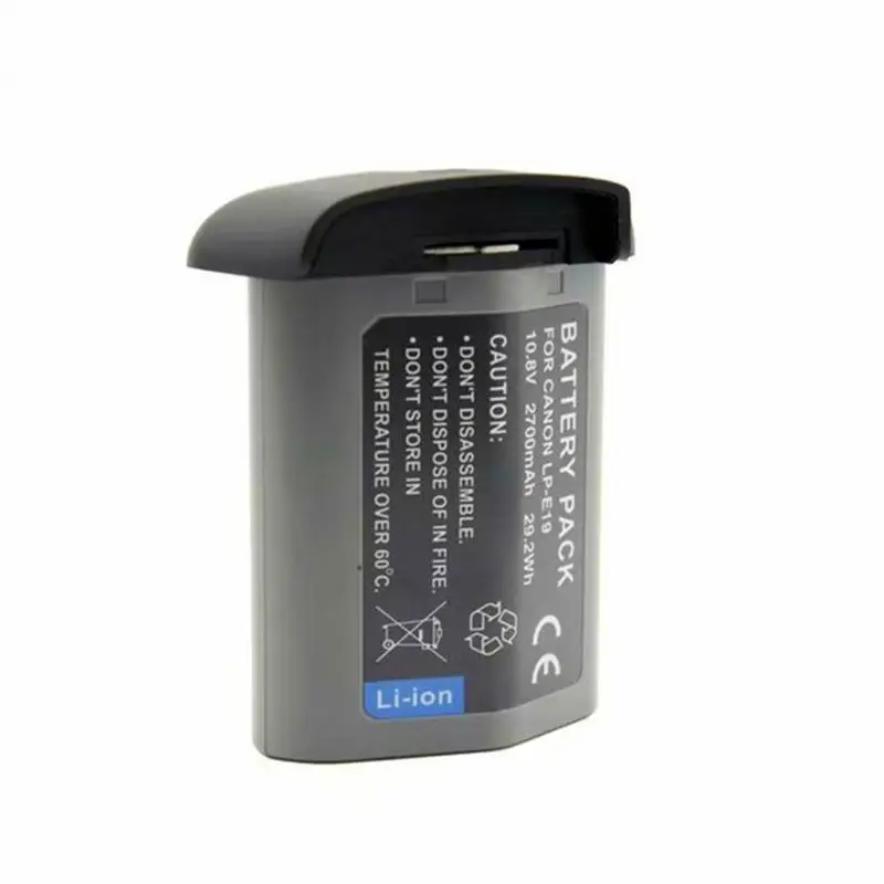 

2700mA LP-E19 Lithium Battery For Canon-1DX 1DX MarK2 Mark3 MARK4 1DS SLR Camera Canon Battery Pack