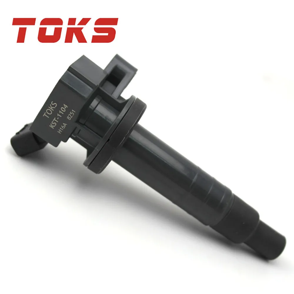 

TOKS Car coils 90919-02239 90080-19015 90919-T2002 Ignition Coil For 2000-2005 Toyota Celica Corolla Matrix MR2 1.8 9091902239