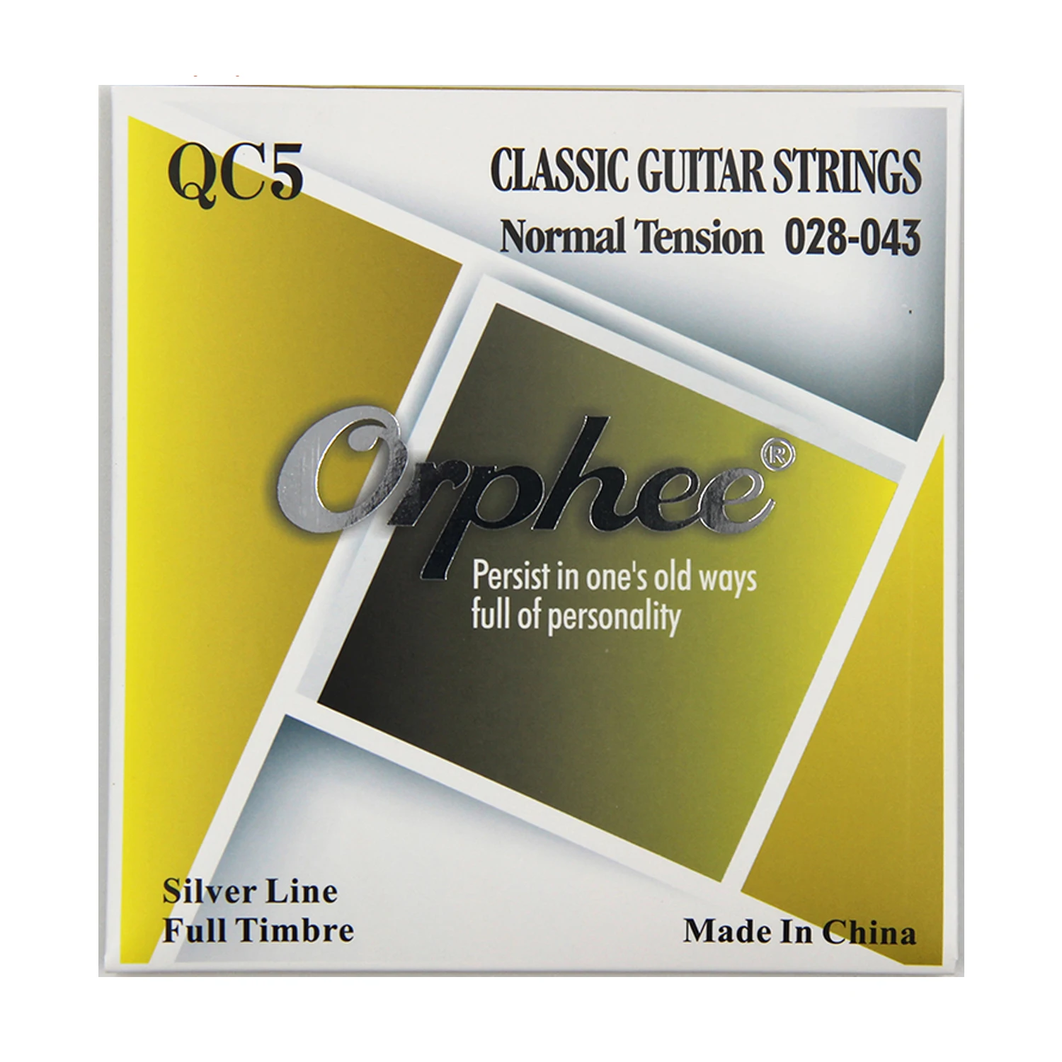 Orphee Классические гитарные струны QC серии QC5 QC9 Прозрачный нейлон 1 комплект