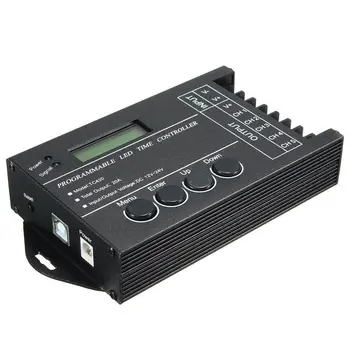 

TC420 Time programmable RGB LED Controller DC12V-24V 5 Channel LED Timing dimmer