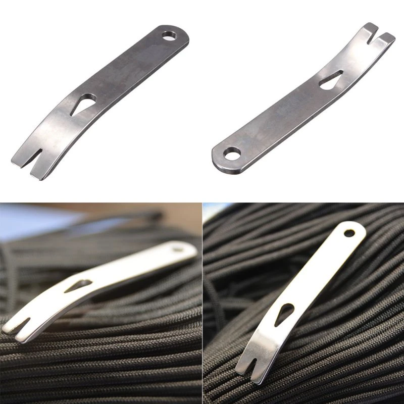ICYANG 3 Pieces EDC Pocket Mini Crank Crowbars Pry Bar Keychains Micro Tactical Survival Tools Stainless Multifunction for Outdoor Camping Hiking Silver