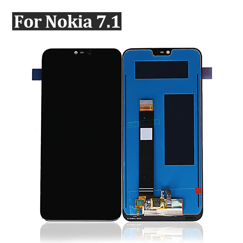 10pcs/lot for Nokia 7.1 LCD Display Screen Touch Digitizer Assembly Nokia7.1 Smartphone Free Shipping DHL EMS | Мобильные телефоны